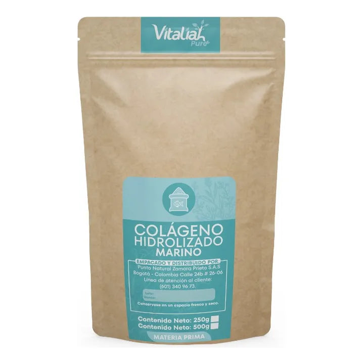 Doypack Colágeno Puro Marino Vitaliah 250g + Mentas Naturales - Imagen 3