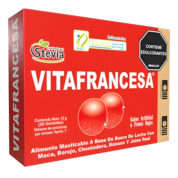 Vitafrancesa Maca Jalea Real Frutos Rojos - Imagen 1