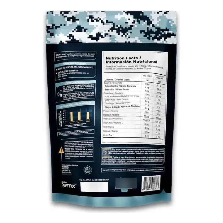Isolate Army 2lb Vitanas Proteina - Imagen 2