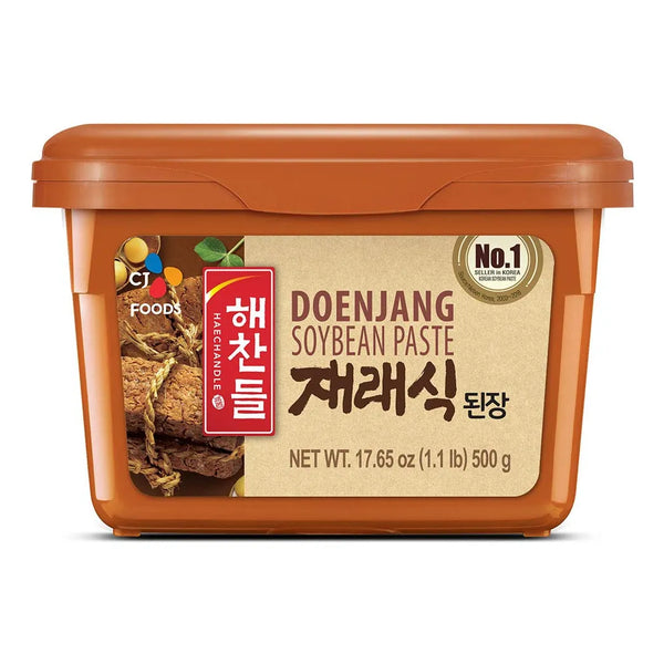 Pasta De Soja Jaeraesik 11 Libras CJ Haechandle Sabor Auténtico Coreano