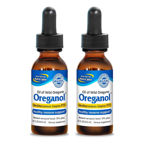 Aceite De Orégano Silvestre Orgánico 2x13.3ml Paquete Rico E - Imagen 1