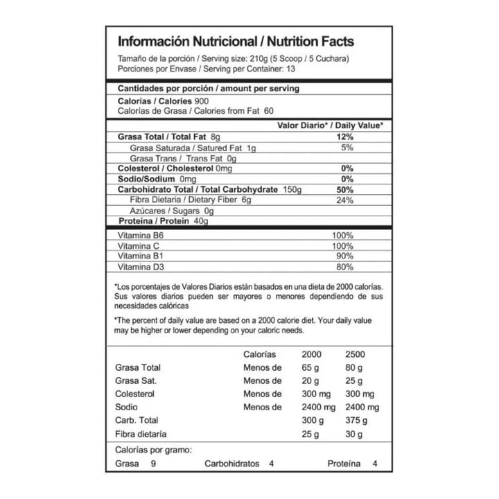 Proteina The Whey Of Gain 6 Lb - Imagen 2