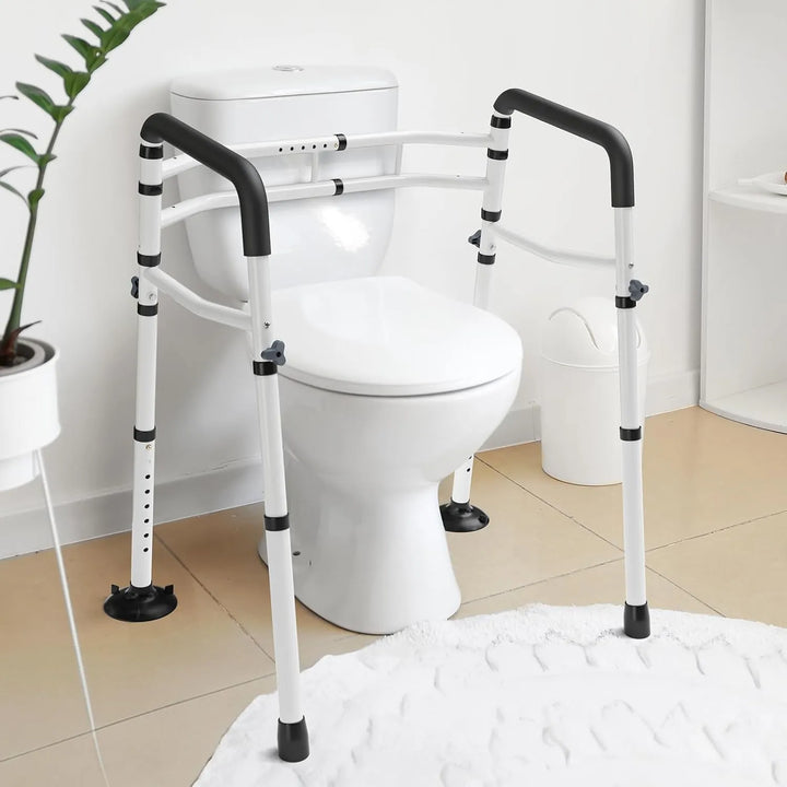 Barandillas De Wc Ajustables Para Personas Con Movilidad Red - Imagen 8