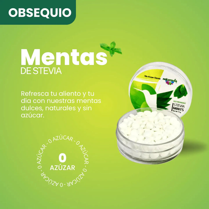 Kit Colágeno Hidrolizado Vitaliah Vainilla X3 + Mentas De Stevia - Imagen 3
