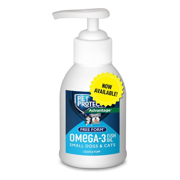 Pet Protect Omega 3 Aceite Para Perros Y Gatos Pequeños 4 Onzas Salud Articular Y Pelaje