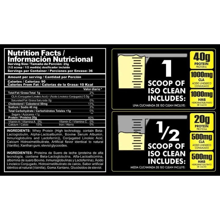 Iso Clean 2lb, Isoclean Nutramerican Pharma - Imagen 3
