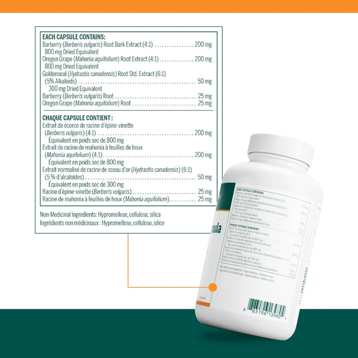 Fórmula Berberis Digestiva Con Uva De Oregón Y Agracejo 180 - Imagen 2