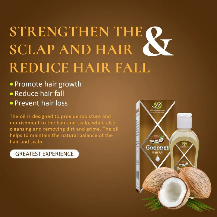 Aceite De Coco Natural Para Cabello Saludable Nutrición Prof Fragancia - Imagen 2