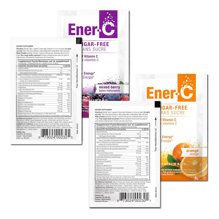 Bebida Multivitamínica De Bayas Y Naranja 1000 Mg Vitamina C - Imagen 7