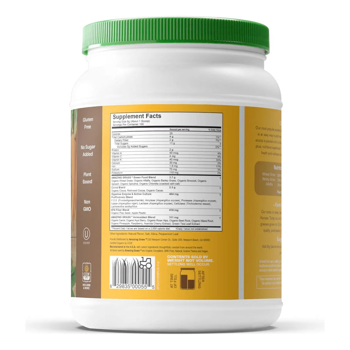 Batido Energético Bayas Verdes Orgánico Nutriente 270 G - Imagen 3