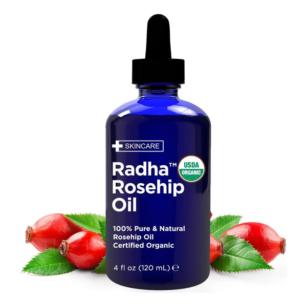 Aceite De Rosa Mosqueta Radha Beauty Prensado En Frio 120 Ml - Imagen 1