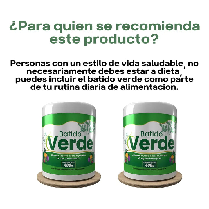 Batido Verde Detox Natural - Imagen 2