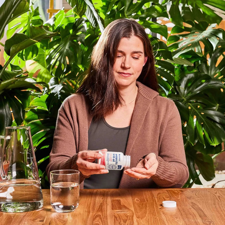 Aceite De Krill Antártico 500 Mg Cápsulas Blandas Omega 3 Ep - Imagen 9