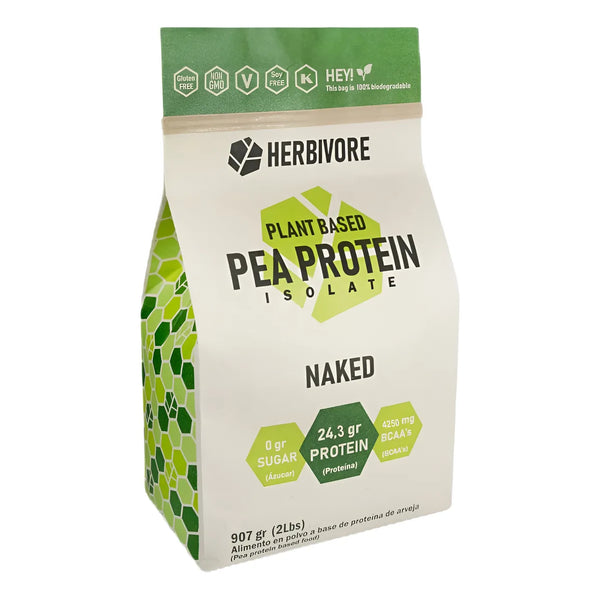 Proteina Herbivore Arveja Naked X 907g Sin Sabor - Imagen 1