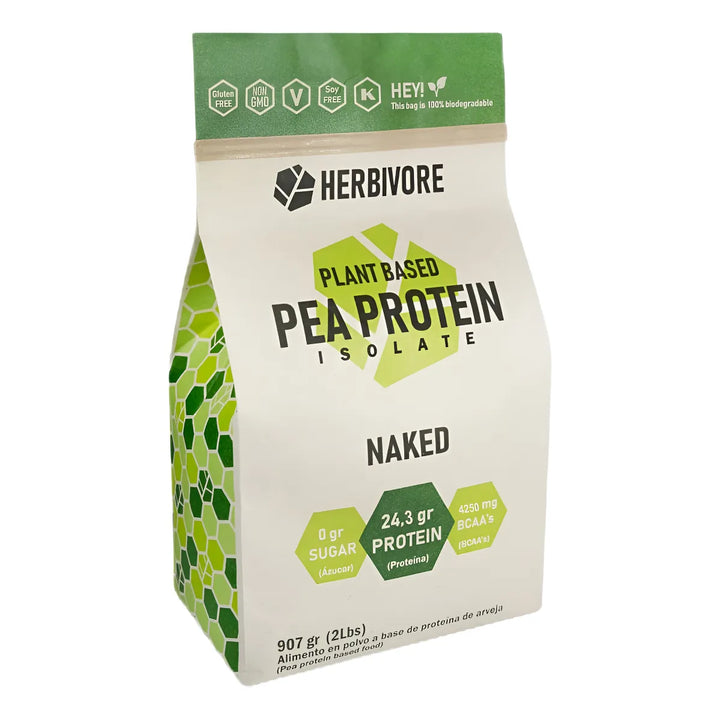 Proteina Herbivore Arveja Naked X 907g Sin Sabor - Imagen 1