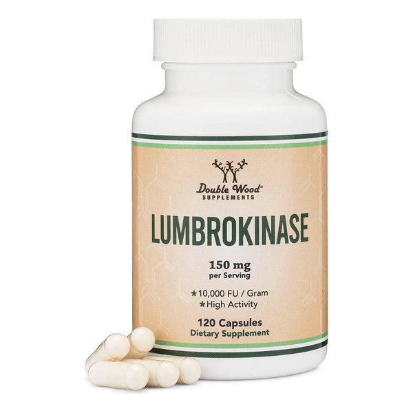 Cápsulas De Enzimas Lumbroquinasa 120 Unidades 150 Mg Activi - Imagen 1