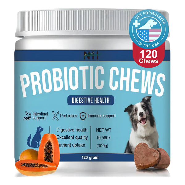 Masticables De Probióticos Y Enzimas Con Papaya Calabaza Y A - Imagen 1