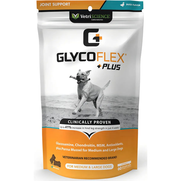 Vetriscience Glycoflex Plus Suplemento Articular Para Perros 30 Lb 435 Gr