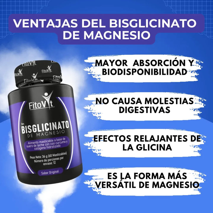 Bisglicinato De Magnesio X3 Original - Imagen 6