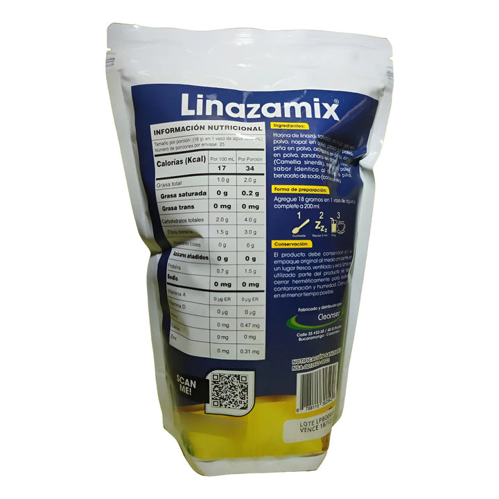 Fibra Linazamix Piña 450gr Piña - Imagen 2