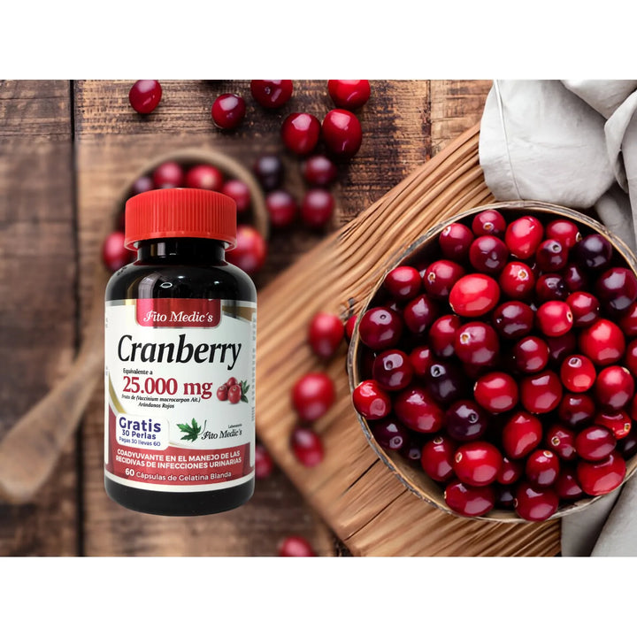 Cranberry Arandanos 25.000mg Sin Sabor - Imagen 4