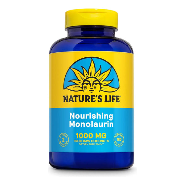 Cápsulas De Monolaurina 1000 Mg Apoyo Inmunológico Y Digesti - Imagen 1