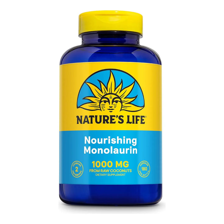 Cápsulas De Monolaurina 1000 Mg Apoyo Inmunológico Y Digesti - Imagen 1