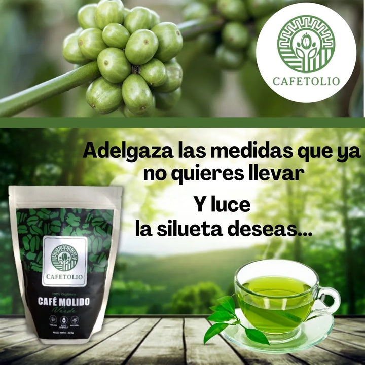 2 Café Verde Molido Cafetto Suave Amargo - Imagen 3