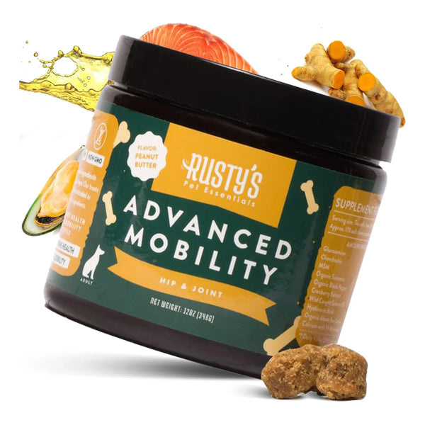 Suplemento Premium Para Articulaciones Caninas Rustys Pet Essentials 170 Masticables