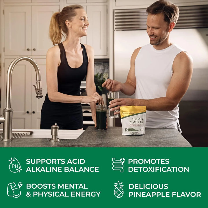 Polvo De Jugo Verde Superfood Para Energía Apoyo Inmunológic - Imagen 5