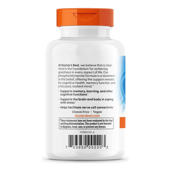 Cápsulas Fosfatidilserina 100 Mg Fórmula Avanzada Para El Bi - Imagen 4