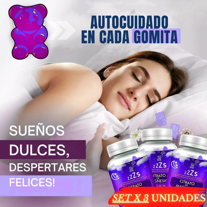 Gomitas Para Dormir Profundo X3 Uva - Imagen 5
