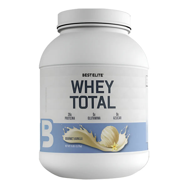 Proteina Whey Total De Best Elite 5 Lb Pure Protein 5 Libras 5lb - Imagen 1