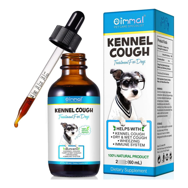 Gotas Para Tos De La Perrera Alivio Natural Para Perros Con Ingredientes Organicos