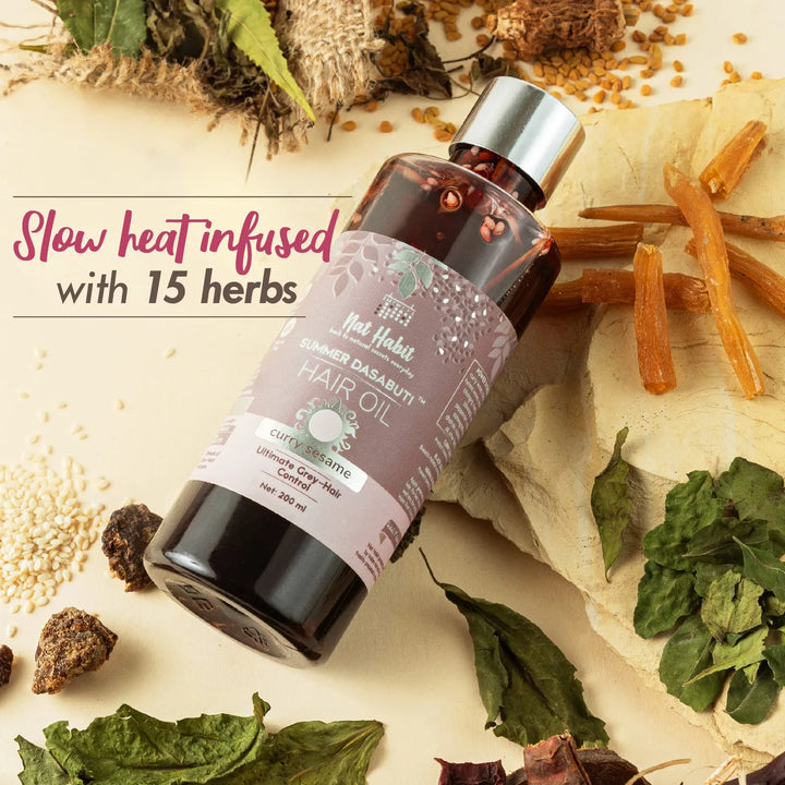 Aceite De Cabello Verano 16 Hierbas Coco Amla 100 Ml Para Ca - Imagen 6