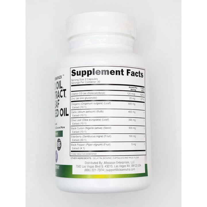 Aceite De Orégano Extracto De Ajo Y Aceite De Semilla Negra - Imagen 7