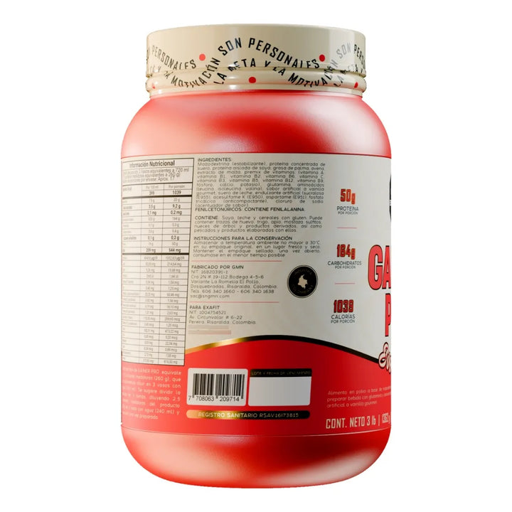 Proteína Gainer Pro 13 Lb  Vainilla - Imagen 6