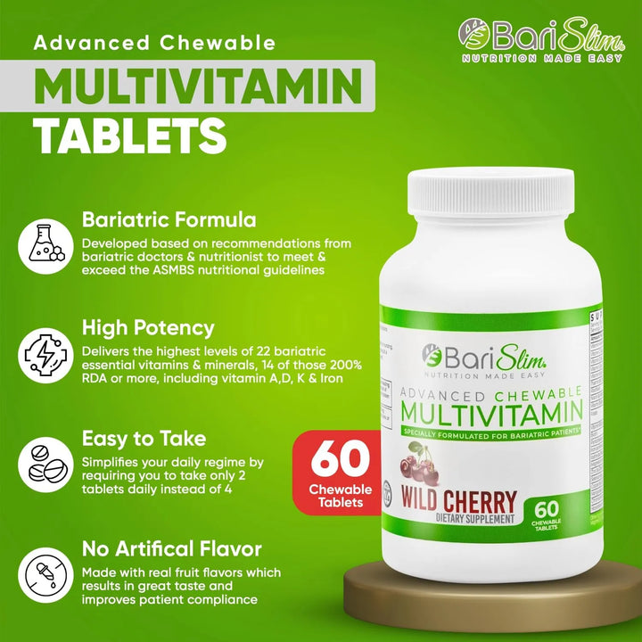 Tabletas Masticables Multivitamínicas Avanzadas Para Cirugía - Imagen 3