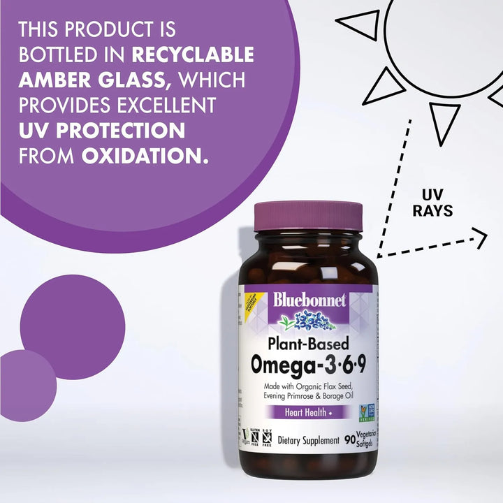 Aceite De Plantas Omega 3-6-9 1000 Mg Salud Del Corazón Pren - Imagen 7