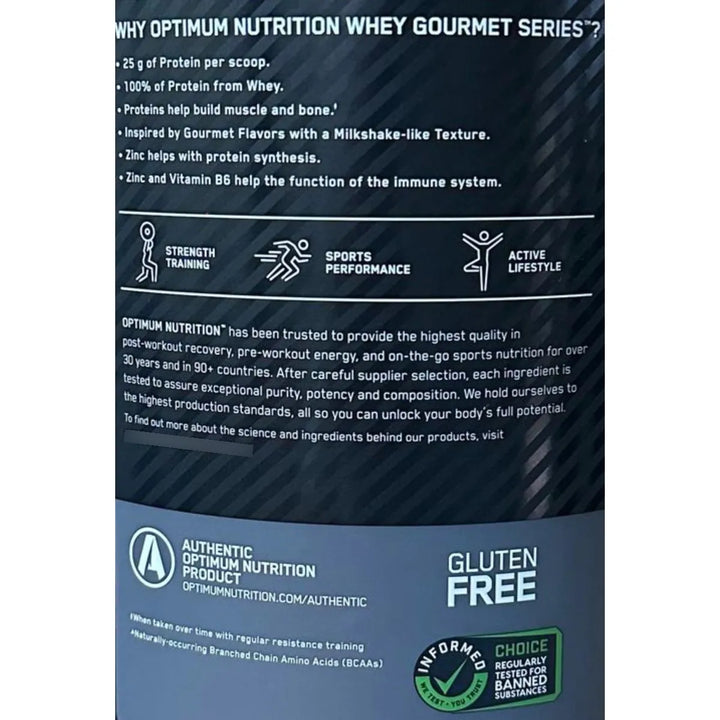 Whey Gourmet Series 900g - Imagen 3