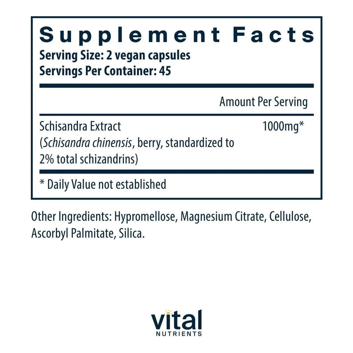 Extracto De Schisandra 1000 Mg Apoyo Hepático Inmunológico E - Imagen 2