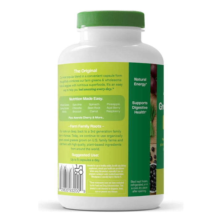 Cápsulas De Superalimentos Con Espirulina Clorella Probiótic - Imagen 6