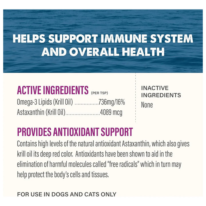 Aceite De Krill Antártico Natural Antioxidante Para Perros 2 - Imagen 4