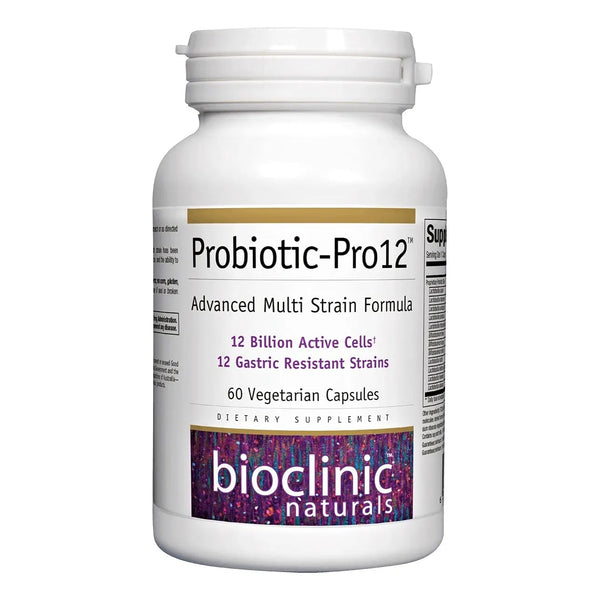Probióticos Pro 12 60 Cápsulas Vegetales Para Salud Digestiv - Imagen 1
