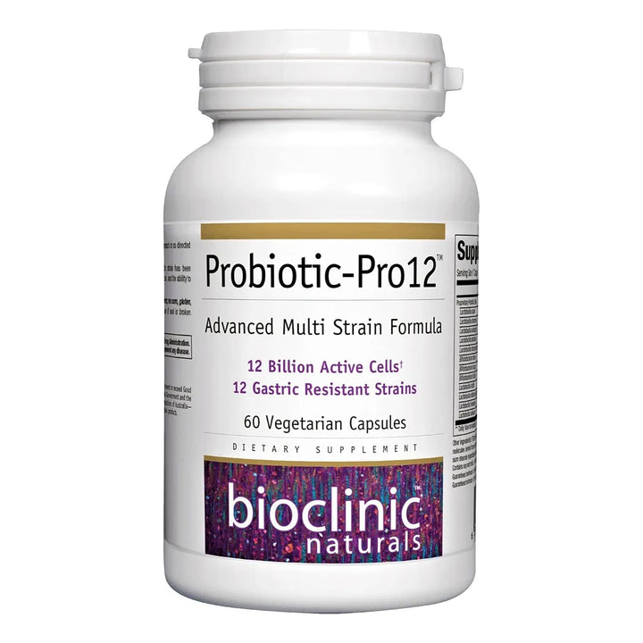 Probióticos Pro 12 60 Cápsulas Vegetales Para Salud Digestiv - Imagen 1