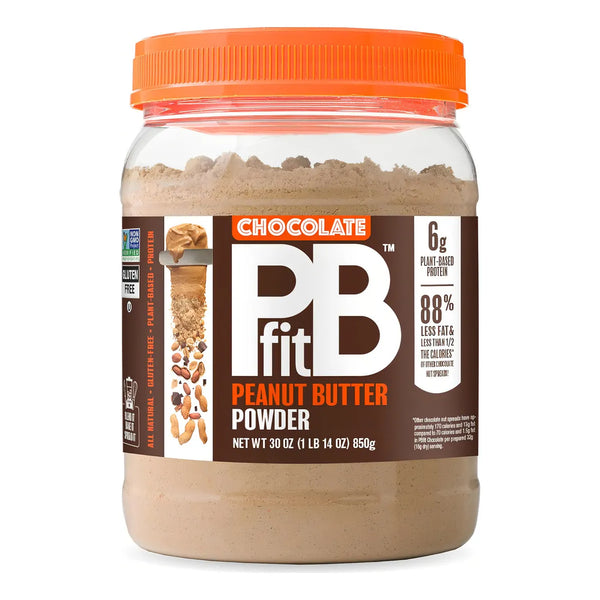 Pbfit Mantequilla De Mani 100 Natural Chocolate 850 Gr Energia Y Sabor