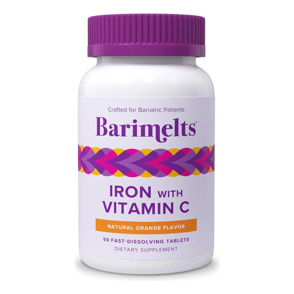 Hierro Con Vitamina C 90 Tab Suministro 1 Mes Disolución Ráp - Imagen 1