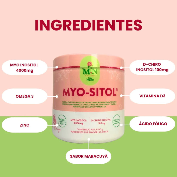 Myo Inositol & D-chiro Inositol Maracuyá - Imagen 2