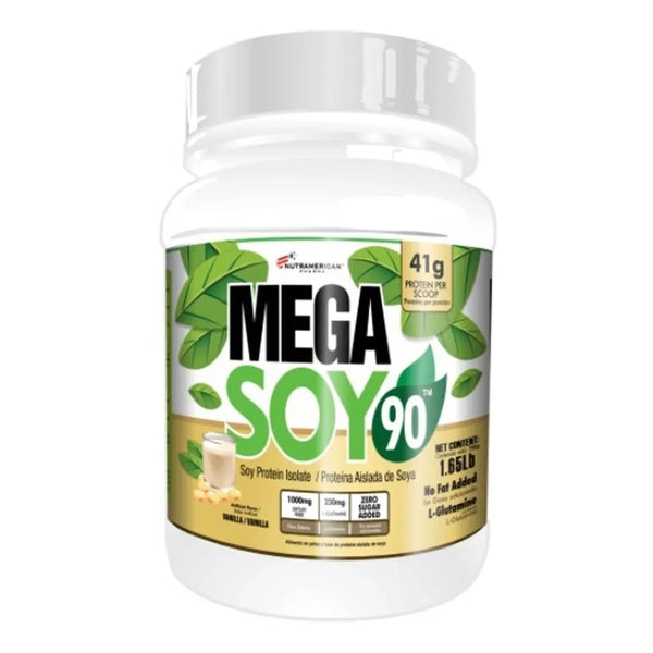 Mega Soy 1.65 Lb. 90% Proteina Aislada De Soya - Imagen 1