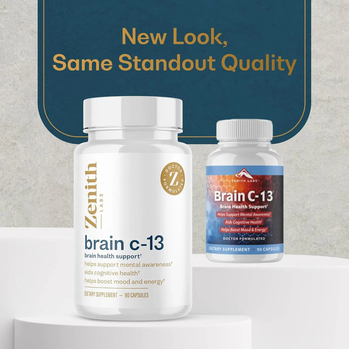 Refuerzo Cognitivo Brain C-13 Apoyo Natural Salud Cerebral M - Imagen 6